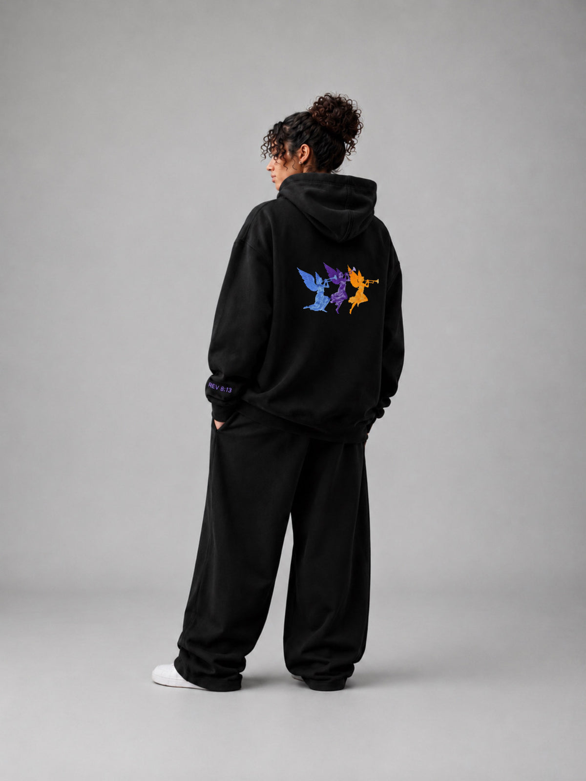 Black Woe of Judgement Hoodie