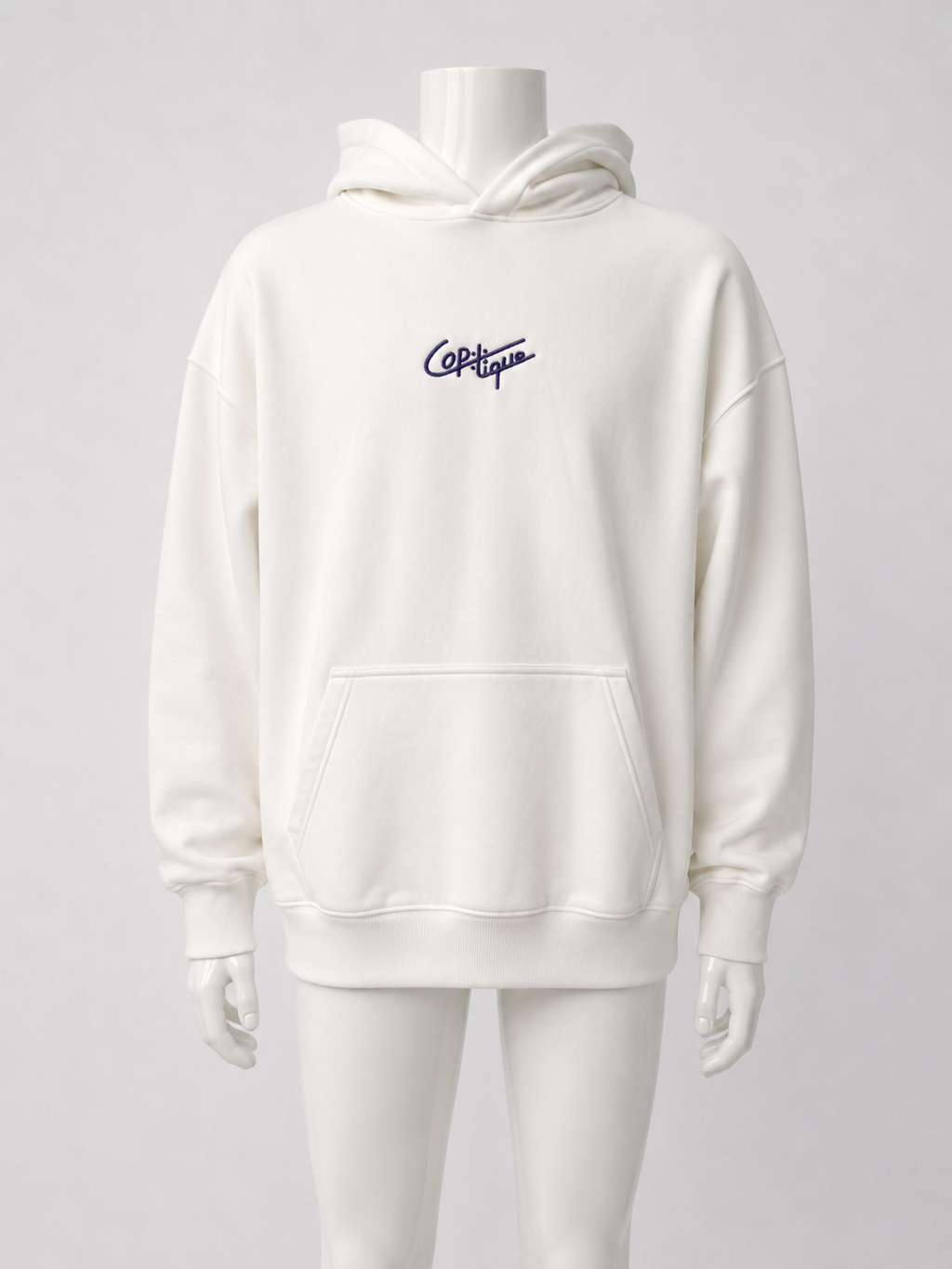 White Woe of Judgement Hoodie