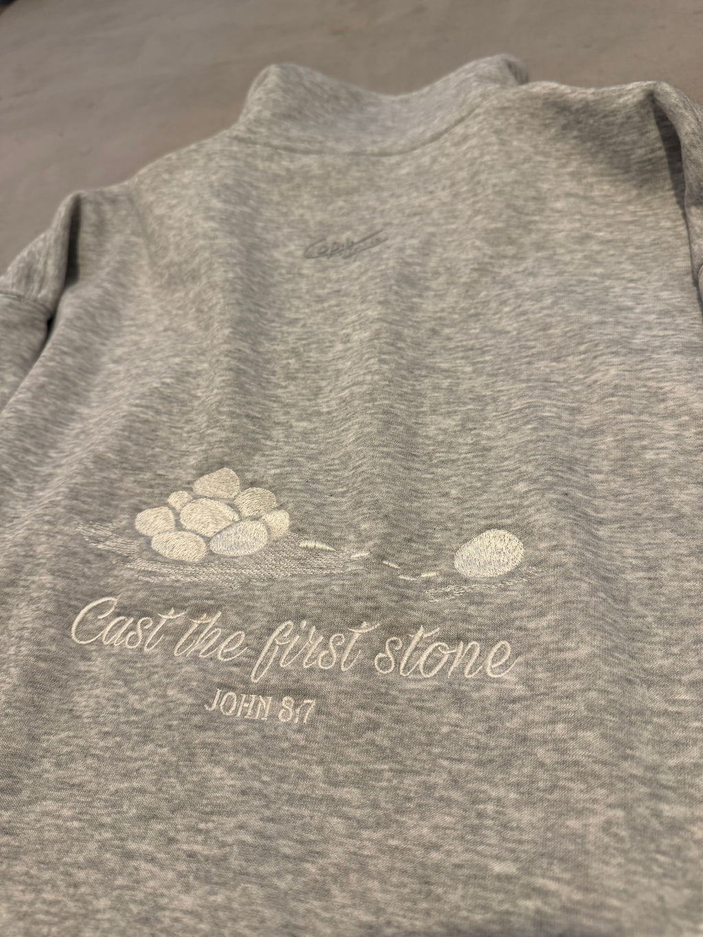 1:1 Cast the First Stone Quarter Zip