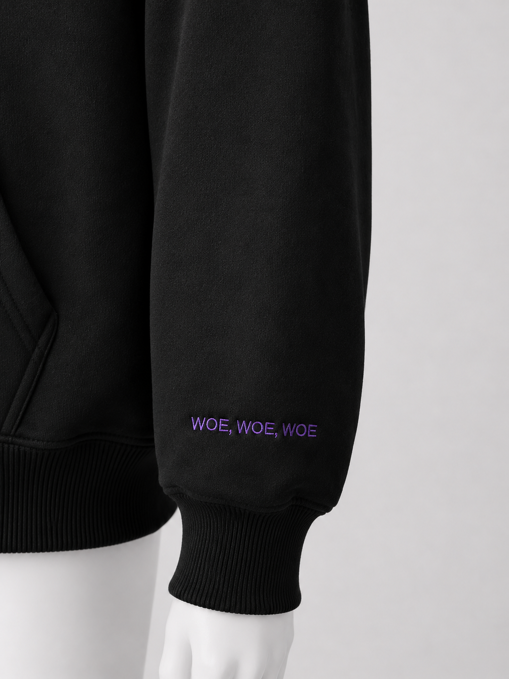 Black Woe of Judgement Hoodie