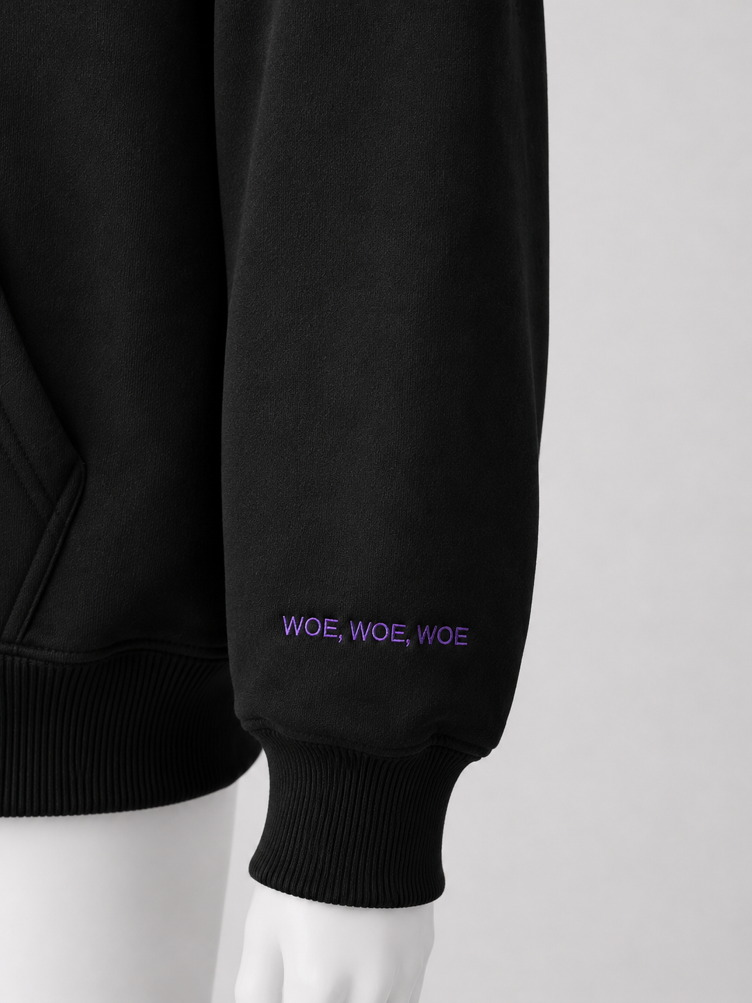 Black Woe of Judgement Hoodie
