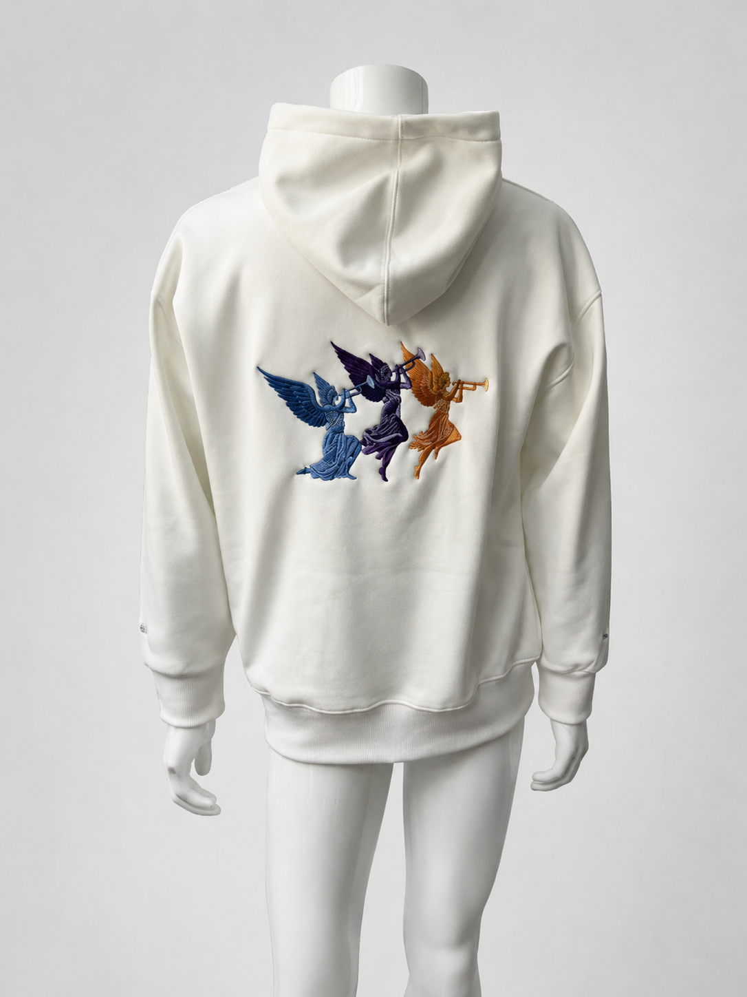 White Woe of Judgement Hoodie